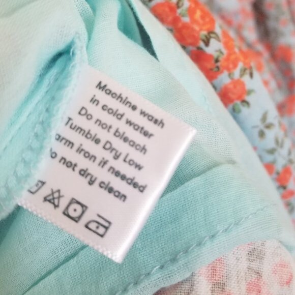 NWT Roller Rabbit Dening Nori Long Sleeve Tiered Dress - XS - Picture 10 of 11